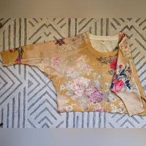 Anthropologie Pilcro Diletta Cashmere Off-shoulder Sweater